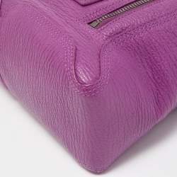3.1 Phillip Lim Purple Leather Pashli Medium Satchel