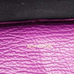 3.1 Phillip Lim Purple Leather Pashli Medium Satchel