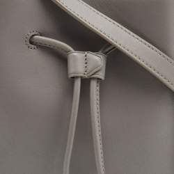 Pre Owned 3.1 Phillip Lim Grey Leather Mini Soleil Bucket Bag