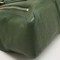 Pre Owned 3.1 Phillip Lim Green Leather Large Pashli Tote