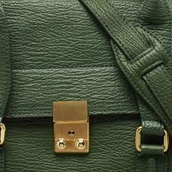 Pre Owned 3.1 Phillip Lim Green Leather Large Pashli Tote