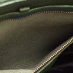 Pre Owned 3.1 Phillip Lim Green Leather Large Pashli Tote