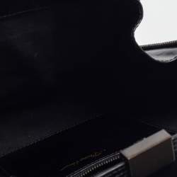Pre Owned 3.1 Phillip Lim Black Watersnake and Leather Mini Whipstitch Pashli Satchel