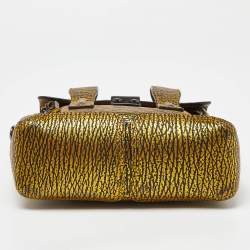3.1 Phillip Lim Gold Leather Mini Pashli Satchel