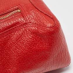 Pre Owned حقيبة ساتشل 3.1 فيليب باشلي جلد برتقالي كبيرة