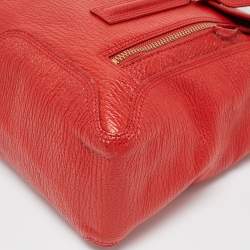 Pre Owned حقيبة ساتشل 3.1 فيليب باشلي جلد برتقالي كبيرة