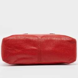 Pre Owned حقيبة ساتشل 3.1 فيليب باشلي جلد برتقالي كبيرة