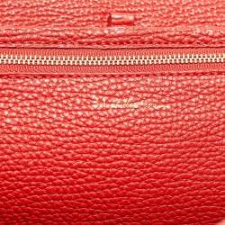 Pre Owned حقيبة ساتشل 3.1 فيليب باشلي جلد برتقالي كبيرة