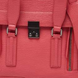 3.1 Phillip Lim Red Leather Pashli Medium Satchel