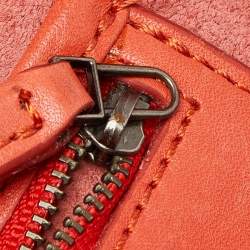 3.1 Phillip Lim Orange Leather Fold Over Tote