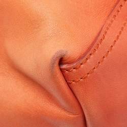 3.1 Phillip Lim Orange Leather Fold Over Tote
