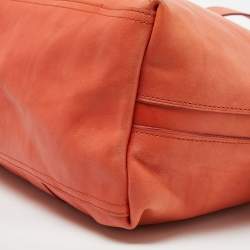 3.1 Phillip Lim Orange Leather Fold Over Tote