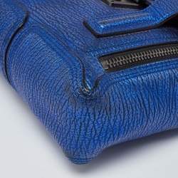 3.1 Phillip Lim Blue Leather Mini Pashli Satchel