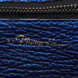 3.1 Phillip Lim Blue Leather Mini Pashli Satchel