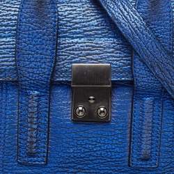 3.1 Phillip Lim Blue Leather Mini Pashli Satchel