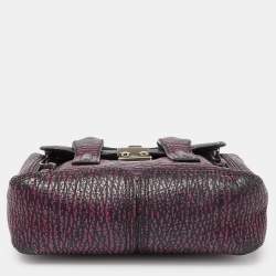 3.1 Phillip Lim Purple Leather Mini Pashli Satchel