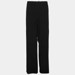 Pre Owned Basler Black Jersey Trousers XXL