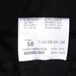 Pre Owned Basler Black Jersey Trousers XXL