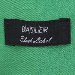 Pre Owned Basler Green Linen Blend Single Breasted Blazer XL