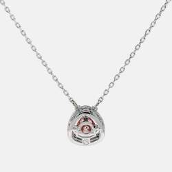 Swarovski Una Crystals Silver Tone Earring Necklace Set