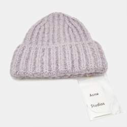 Acne Studios Lavender Bay Chunky Hat Paw Beanie One Size 