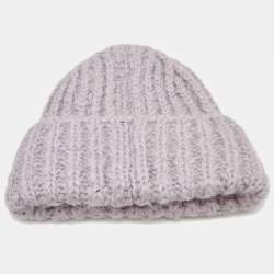 Acne Studios Lavender Bay Chunky Hat Paw Beanie One Size 
