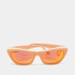 Acne Studios Two Tone/Grey Pierced Azalt Cat-Eye Sunglasses