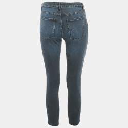 Acne Studios Blue Faded Denim Skin 5 Deep Jeans S Waist 26" 
