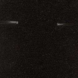 مملوكة مسبقًا Acne Studios Black Wool Boucle Fitted Midi Skirt M