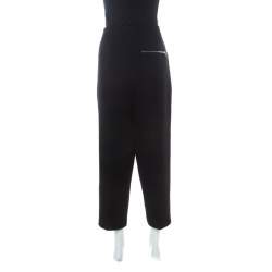 Pre Owned Acne Studios Black Wool Murol Trousers M