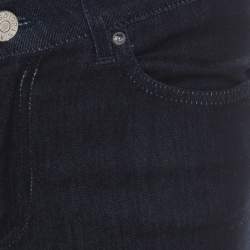Pre Owned Acne Studios Blue Dark Wash Denim Kin 5 Candy Skinny Jeans S