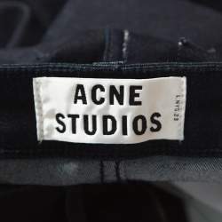 Pre Owned Acne Studios Blue Dark Wash Denim Kin 5 Candy Skinny Jeans S