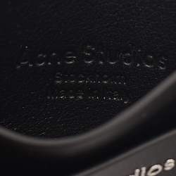Pre Owned Acne Studios Black Leather Card Holder