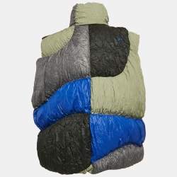 Ader Error Multicolor Synthetic Colour-Block Aren Down Gilet L