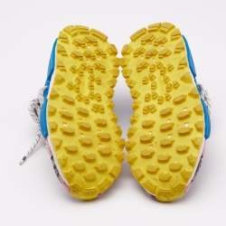Adidas By Raf Simons Multicolor Knit Fabric Mother L4ND Sneakers Size 37.5