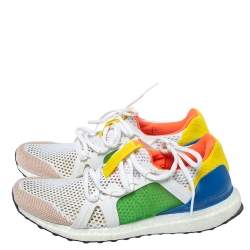 Adidas by Stella Mccartney Multicolor Fabric Low Top Sneakers Size 38.5