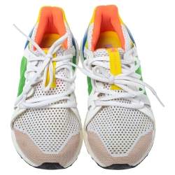 Adidas by Stella Mccartney Multicolor Fabric Low Top Sneakers Size 38.5