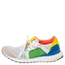 Adidas by Stella Mccartney Multicolor Fabric Low Top Sneakers Size 38.5