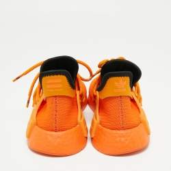 Pharrell Williams x adidas Orange Knit Fabric NMD Hu Sneakers Size 38