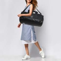 Pre Owned Adidas By Stella McCartney Black Nylon 24/7 Duffle Bag