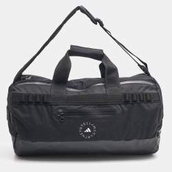 Pre Owned Adidas By Stella McCartney Black Nylon 24/7 Duffle Bag