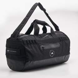 Pre Owned Adidas By Stella McCartney Black Nylon 24/7 Duffle Bag