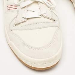 Adidas x Arwa Al Banawi Multicolor Canvas and Suede Forum 84 Low Sneakers Size 38 2/3