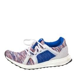 Adidas x Stella McCartney Multicolor Knit Parley Ultra Boost Sneakers FR 39 1/3