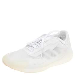 Adidas x Prada White Mesh A+P Luna Sneakers Size 38