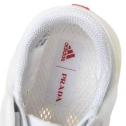 Adidas x Prada White Mesh A+P Luna Sneakers Size 38