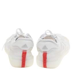 Adidas x Prada White Mesh A+P Luna Sneakers Size 38