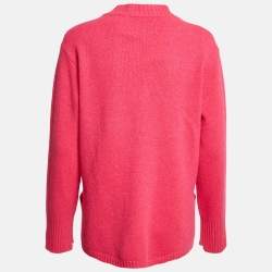Aeron Chateau Rose Pink Cashmere Gretchen Long Sleeve Sweater S