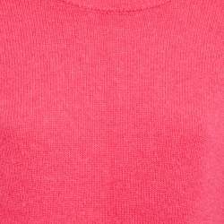 Aeron Chateau Rose Pink Cashmere Gretchen Long Sleeve Sweater S