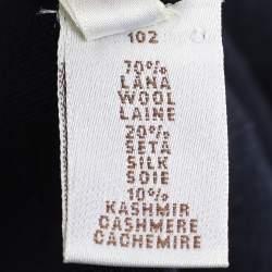 Pre Owned ```json
{"name": "Agona Deep Navy Jersey Long Sleeve Sweater L", "name_ar": "جيرسي كنزة أغمونا كحلي داكن بأكمام طويلة مقاس كبير"}
```